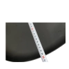 Dekoracyjne Lustro Wodne z Metalu – Okrągłe Oczko Wodne w kolorze czarnym średnica 60cm